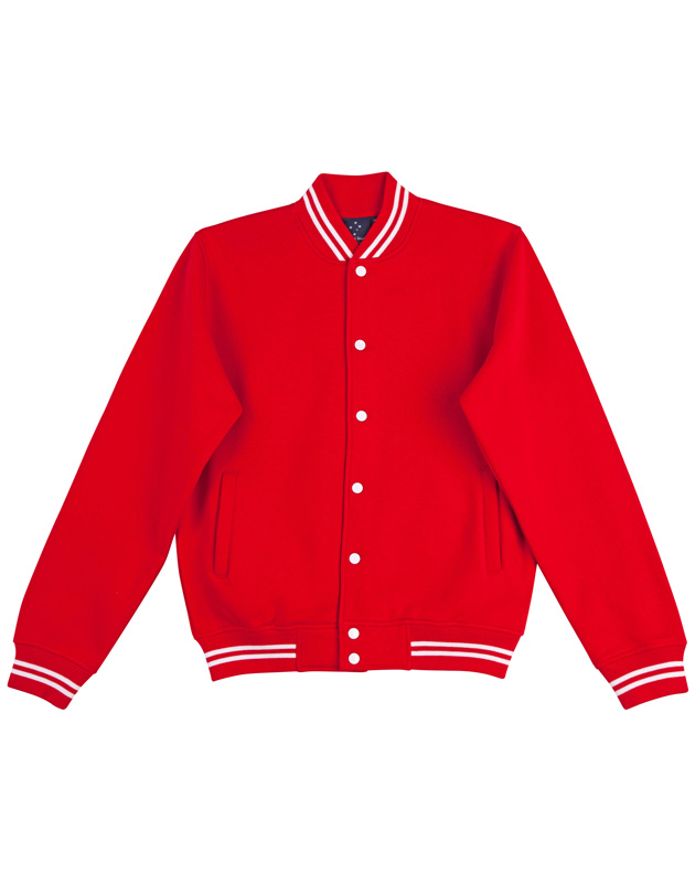 Fleece Varsity Jacket image3